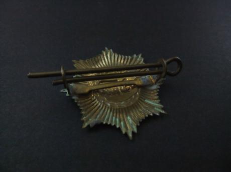 Regiment van Heutsz (opvolger van het Koninklijk Nederlandsch-Indisch Leger (KNIL) pet embleem (2)